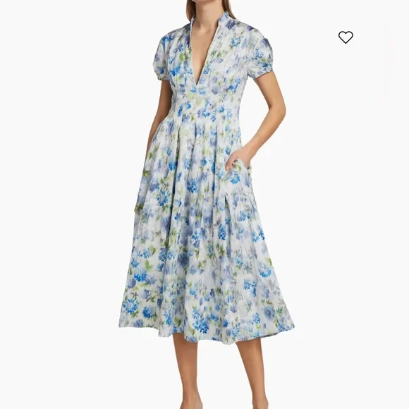 Philosophy Inox Floral Jacquard Midi-Dress - Picture 2 of 4